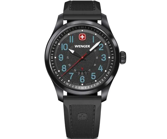 WENGER手巻時計 踊る大捜査線 WENGER コマンドクロノ 腕時計 青島モデル、536.0765
