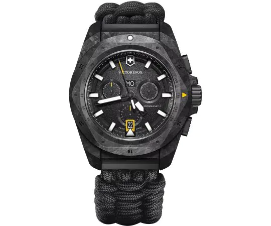 Victorinox クロノグラフ 腕時計 シルバー/ブラック Amazon.co.jp: VICTORINOX(ビクトリノックス) I.N.O.X. CHRONO 腕時計