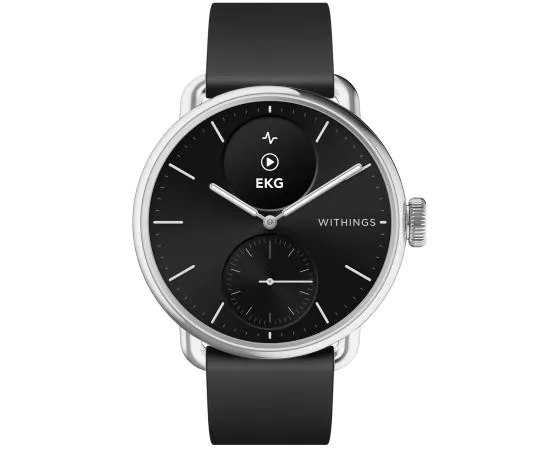 Withings HWA10-model 1-All-Int ScanWatch Black 38 mm 5ATM Mens