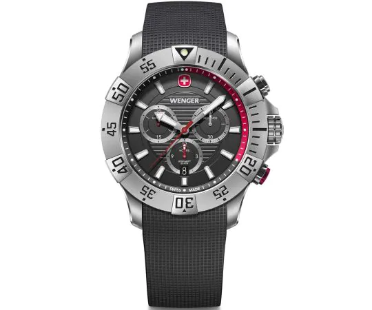 Wenger 01.0643.122 Seaforce Chronograph 43mm 20ATM Mens watch