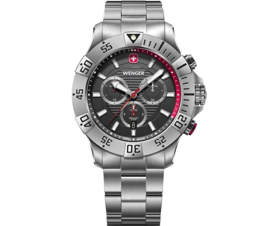 Wenger 01.0643.123 Seaforce Chronograph 43mm 20ATM Mens watch