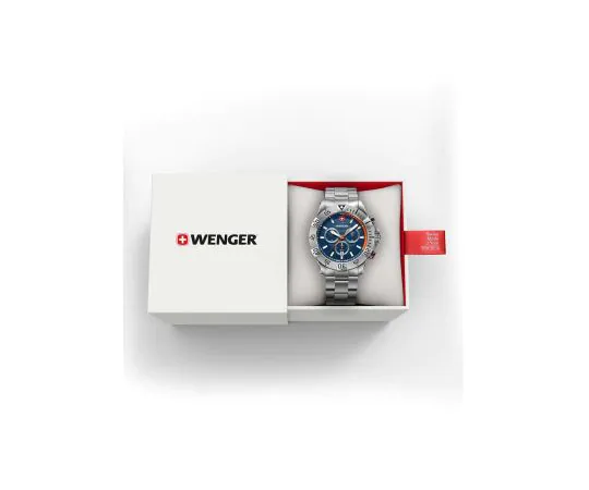 Wenger 01.0643.125 Seaforce Chronograph 43mm 20ATM Mens watch