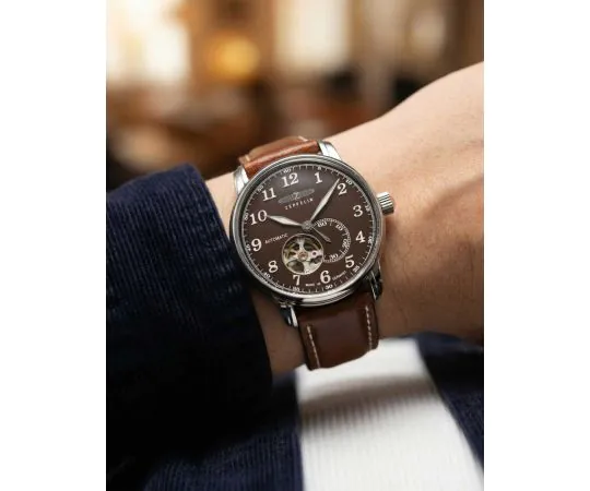 Zeppelin 76664 LZ127 Graf Zeppelin Autom. 41 mm Mens watch cheap