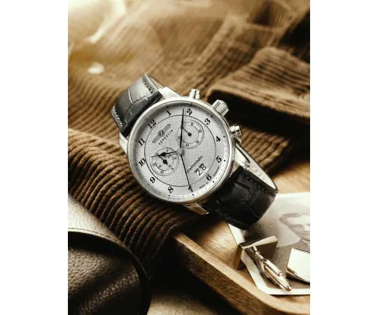Zeppelin 8584-3 Orologio Uomo Friedrichshafen Cronografo