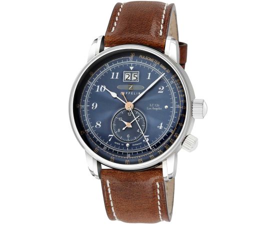 Zeppelin 86443 LZ126 Los Angeles Dual Time - 43 mm Mens watch