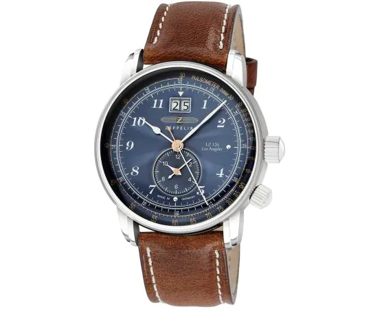 Zeppelin 86443 LZ126 Los Angeles Dual Time - 43 mm Mens watch