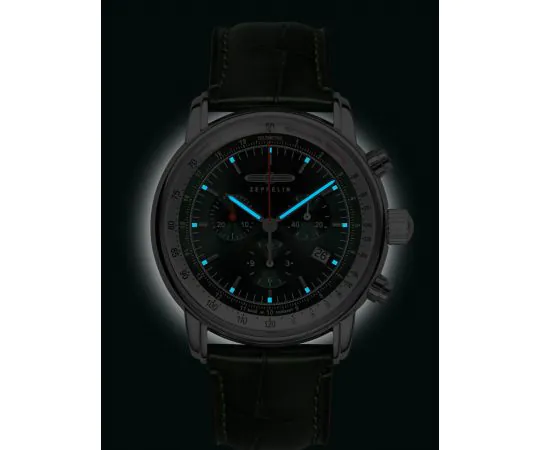 Zeppelin 88884 LZ-14 Marine Chronograph 42mm 5ATM Mens watch