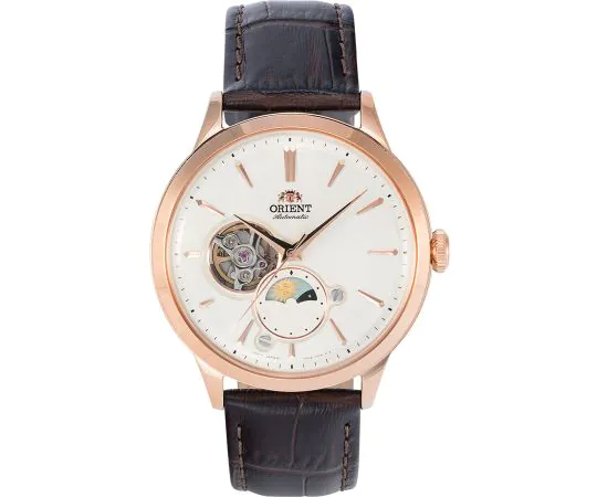 Sun And Moon Phase Orient Sun Moon Open Heart Orient RA-AS0102S10B