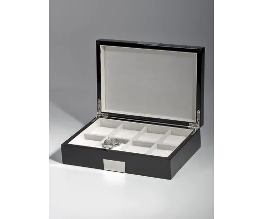 Rothenschild Watch Box RS-2022-8BL for Watches Black &rArr
