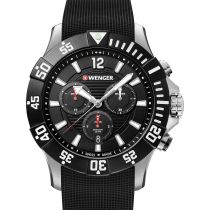 Wenger 01.0643.118 Seaforce diver-Chronograph Mens Watch 43mm 20ATM