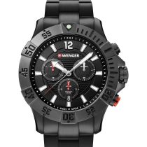 Wenger 01.0643.121 Seaforce diver-Chronograph Mens Watch 43mm 20ATM