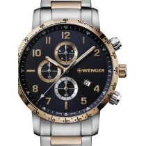 Wenger 01.1543.116 Attitude Chronograph Mens Watch 44mm 10ATM