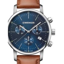 Wenger 01.1743.104 Urban Classic Chronograph Mens Watch 44mm 10 ATM