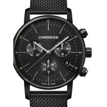 Wenger 01.1743.116 Urban Classic Chronograph Mens Watch 44mm 10ATM