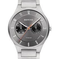 Bering 11539-779 titanium Mens Watch 39mm 5ATM