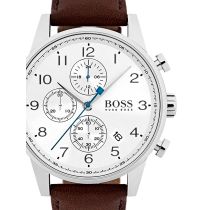 Hugo Boss 1513495 Navigator Chronograph Mens Watch 44mm 5 ATM