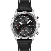 Hugo Boss 1513853 Pilot Edition Chronograph Mens Watch 44mm 5ATM