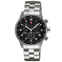 Swiss Military SM34012.01 Chronograph Mens Watch 41mm 5 ATM