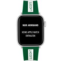 Lacoste 2050005 Strap for Apple Watch 42/44mm Green/White