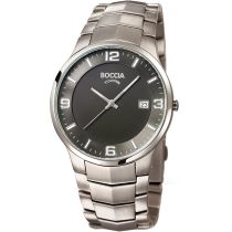 Boccia 3561-02 men`s watch titanium 39mm 5ATM