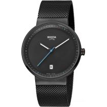 Boccia 3615-02 men`s watch titanium 38mm 5ATM