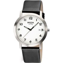 Boccia 3618-01 men`s watch titanium Mens Watch 38mm 5ATM