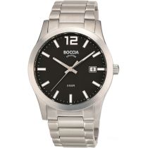 Boccia 3619-02 Men`s Watch Titanium Mens Watch 40mm 5ATM