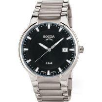 Boccia 3629-01 Men`s Watch Titanium 39mm 5ATM