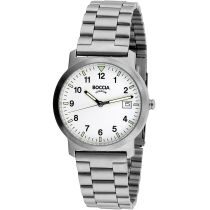 Boccia 3630-02 men`s watch titanium Mens Watch 37mm 5ATM