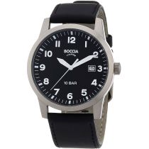Boccia 3631-01 men`s watch titanium Mens Watch 38mm 10ATM