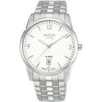 Boccia 3632-01 Men`s Watch Titanium Mens Watch 40mm 10ATM