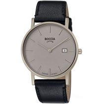 Boccia 3637-01 Men`s Watch Titanium 37mm 5ATM