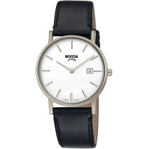 Boccia 3637-02 Men`s Watch Titanium Mens Watch 37mm 5ATM
