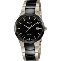 Boccia 3639-01 men`s watch ceramic titanium Mens Watch 39mm 5ATM