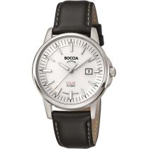 Boccia 3643-01 Men`s Watch Solar Titanium Mens Watch 39mm 5ATM