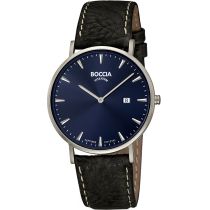 Boccia 3648-02 men`s watch titanium Mens Watch 39mm 3ATM