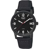 Boccia 3650-04 Men`s Watch Titanium Mens Watch 40mm 10ATM