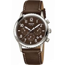 Boccia 3745-02 men`s watch Chronograph titanium Mens Watch 41mm 5ATM