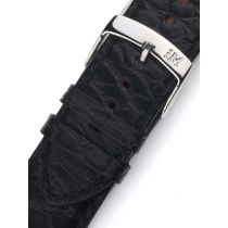 Morellato A01U3932A68019CR22 Black alligator Watch Strap 22mm