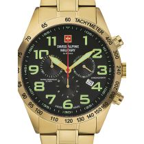 Swiss Alpine Military 7047.9114 Chronograph Mens Watch 45mm 10ATM