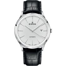 Edox 80106-3C-AIN Les Vauberts Automatic Mens Watch 42mm 5ATM