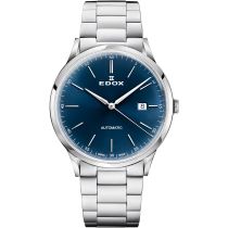 Edox 80106-3M-BUIN Les Vauberts Automatic Mens Watch 42mm 5ATM