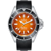 Edox 80120-3NCA-ODN Skydiver Neptunian Automatic Mens Watch 44mm 100ATM