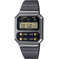 Casio A100WEGG-1A2EF Vintage Unisex Watch 33mm