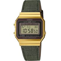 Casio A700WEGL-3AEF Vintage Unisex Watch 33mm