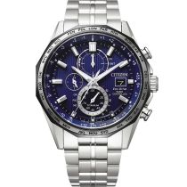 Citizen AT8218-81L Eco-Drive radio-controlled Chronograph Mens Watch 44mm 10ATM