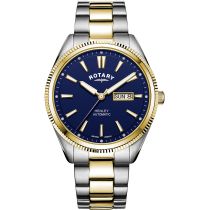 Rotary GB05381/05 Henley Automatic Mens Watch 42mm 10ATM
