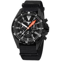 KHS Tactical Watch KHS.MTAFC.NB Missiontimer 3 Chronograph Mens Watch 