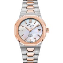 Rotary LB05412/07 Regent Automatic Ladies Watch 36mm 10ATM