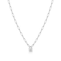 ANIA HAIE N032-01H Underlock & Key Ladies Necklace, adjustable
